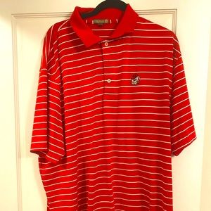 Mens Georgia Bulldog Polo- Peter Millar XXL